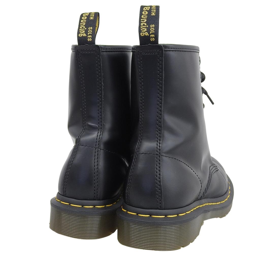 Excellent Dr.Martens short boots 1460 8 Hole Boots Lace up black leather Women Used
