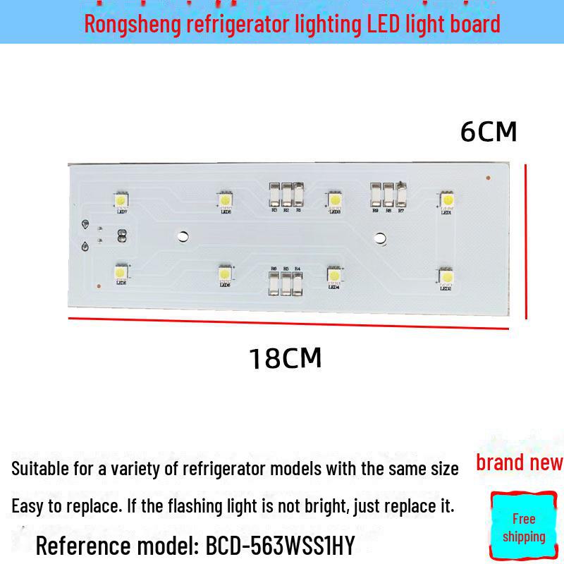 LED Light Strips and Bulbs for Refrigerators and Freezers
