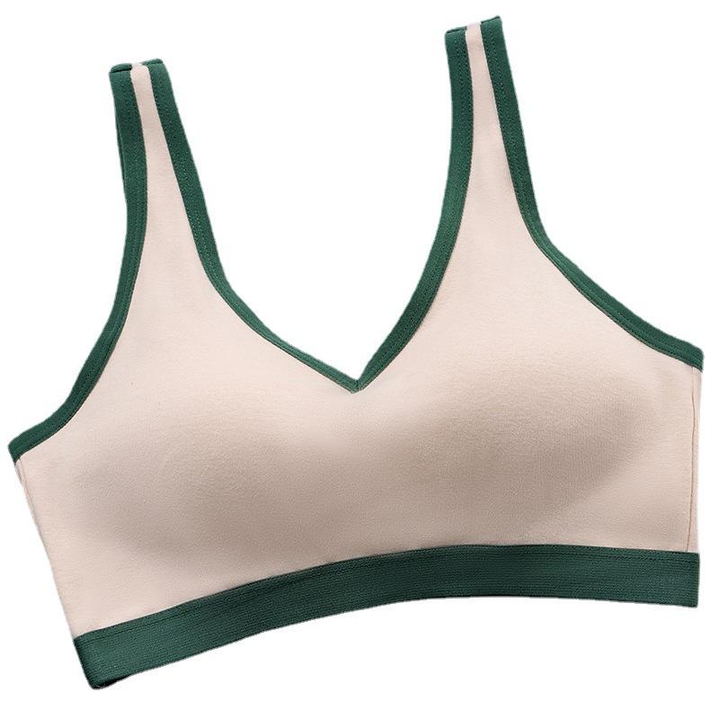 Beautiful Back Tube Top Integrated Fixed Cup Wrap Chest Breathable Comfortable Sexy Underwear Gather Sports Bra