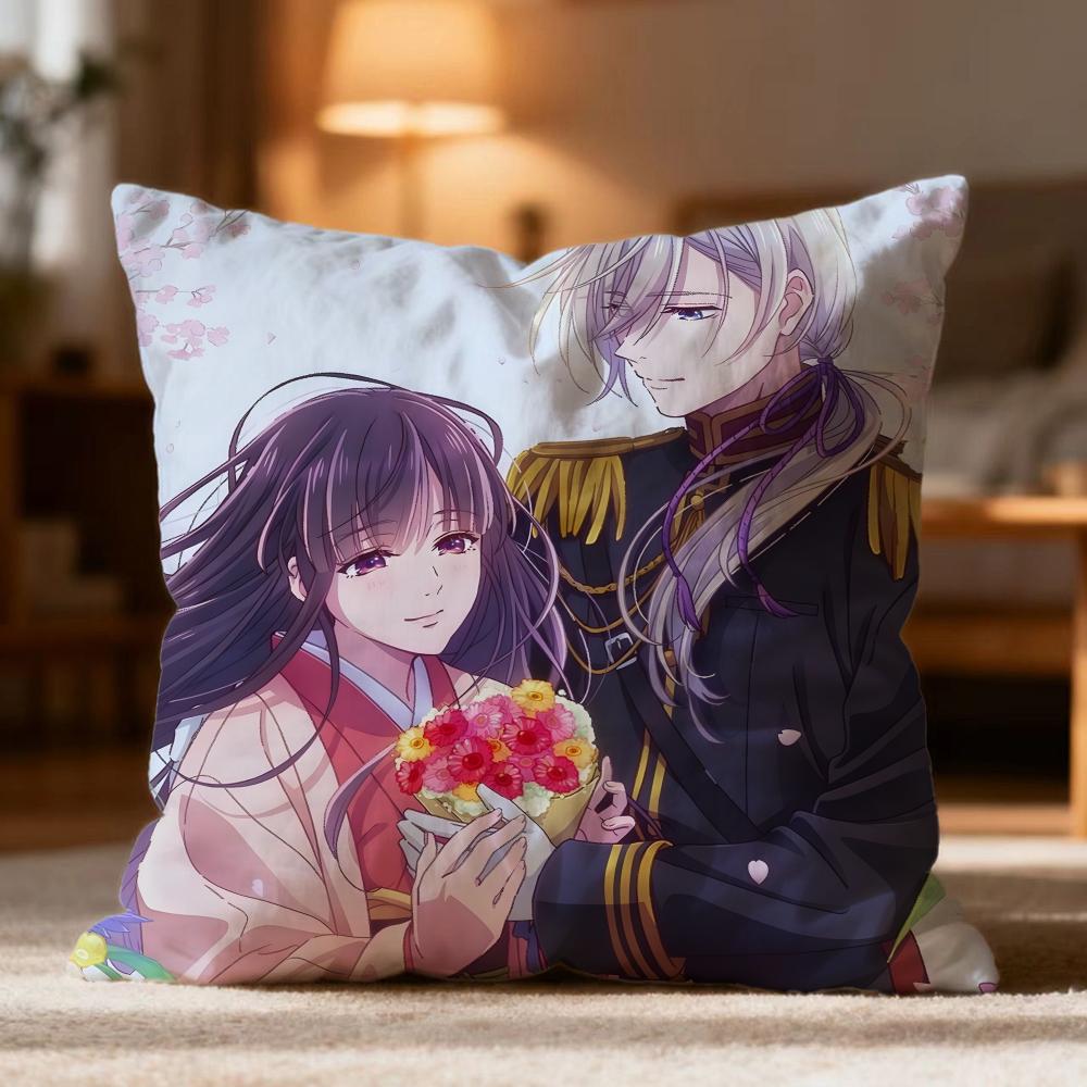 Fashion MMy Happy Marriageer Cushion Cover Soft Washable Pillow Case Multi-Scene for Couch Bed Travel Office Use