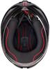 AGV K1 S Full Face Motorcycle LAP MATT XL Helmet, BLACK/GREY/RED, (61-62cm), 18394007034-XL