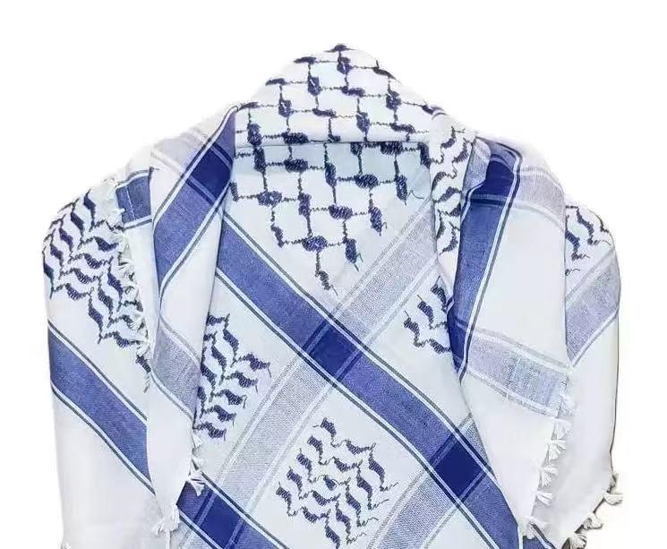 Arabisches vierseitiges Tasseltuch - Quadratisches taktisches Outdoor-Tuch & Muslimische Dekoration