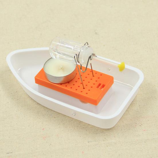 Klassisches Hitze Dampf Kerzenboot Angetriebenes Schnellboot Wissenschaftliches Experimentierspielzeug
