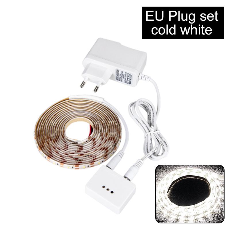 

1-5M DC 12V датчик движения руки светодиодная лента светодиодная лента ручная волна водонепроницаемая диодная лента с регулируемой яркостью кухонный шкаф шкаф лестница подсветка 1m