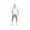 Nike Dri-Fit Printed Quick-Dry Soft Comfortable Basketball T-Shirt Men Tops White Travel-Yellow Comet-Red FZ4578100