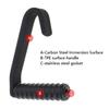 Fitness Hook Handle Grip Training Gym Fitness Hook Handle Gyms Resistance Band Workout Handle Grip Fitness Equipment