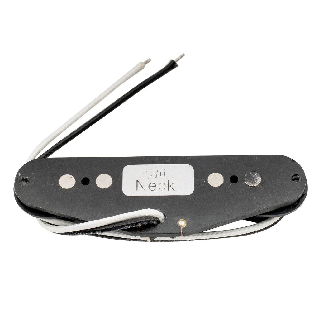 Wilkinson Vintage Tone Alnico 5 Staggered Single Pickup for Electric Guitar Black Strat-Style Necks,