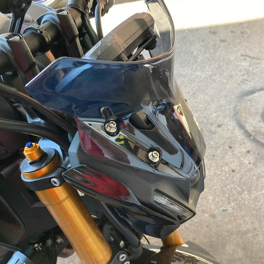Motorcycle Accessories Front Screen Windscreen Windshield Deflector Protector For YAMAHA MT09 FZ09 MT-09 SP 2021 2022 2023 MT 09