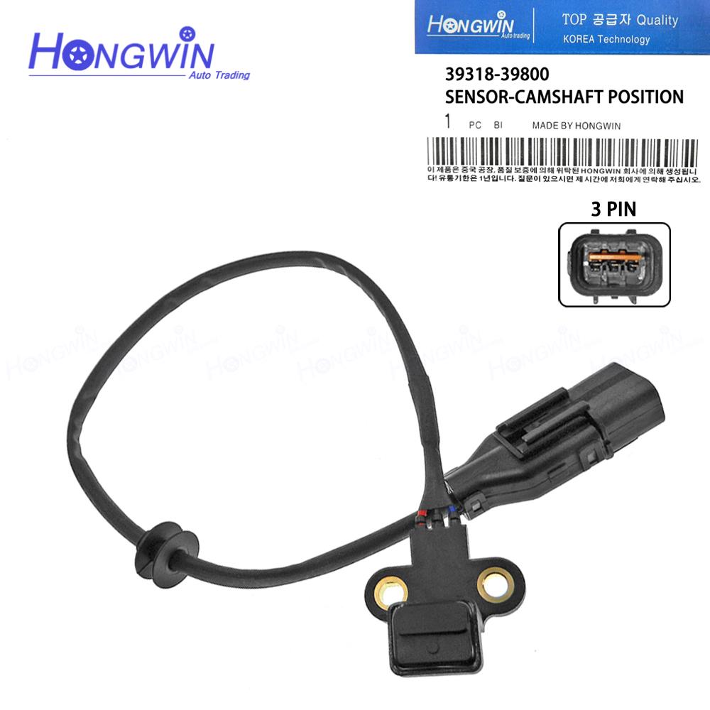 1/4 PCS New Camshaft Position Sensor CPS 39318 39800 Fits Kia Sorento 3.5L V6 2003 2004 2005 2006 39318-39800 3931839800 1 PCS