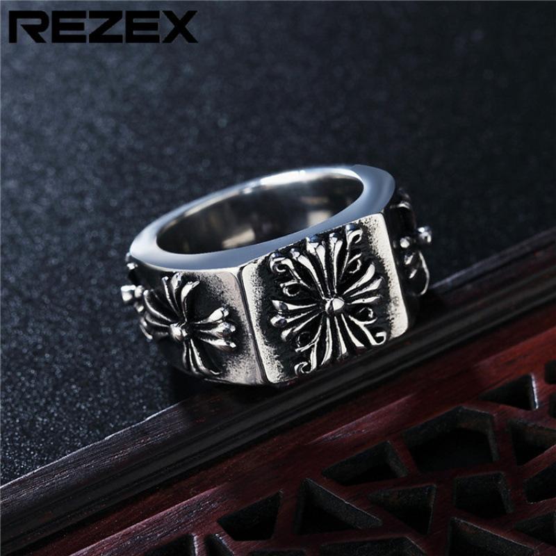 2026 Personalized Vintage Cross Men's Jewelry Party Accessory Rings, Fine Accessories