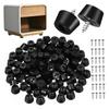 120Pcs PVC Rubber Feet Cutting Board Adjustable Legs Furniture Foot Pads NonSlip Bumper Pads for Furniture Application