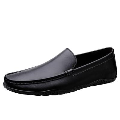 Men's Casual Leather Shoes Genuine Leather Men's Casual Shoes Summer Men Shoes Handmade Natural Cow Leather Men Shoes