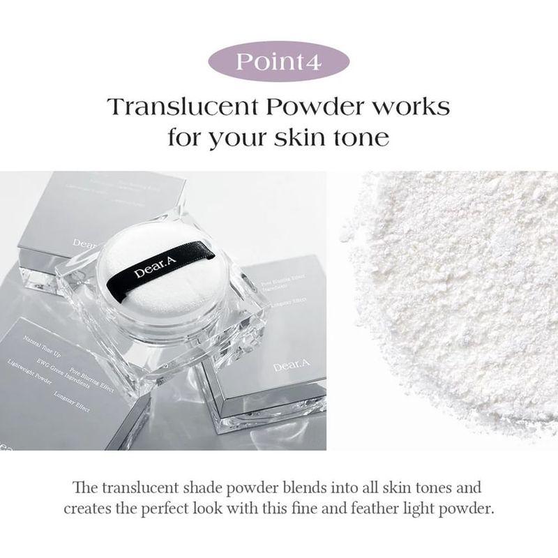 Dear.A Face Blur Finishing Puder