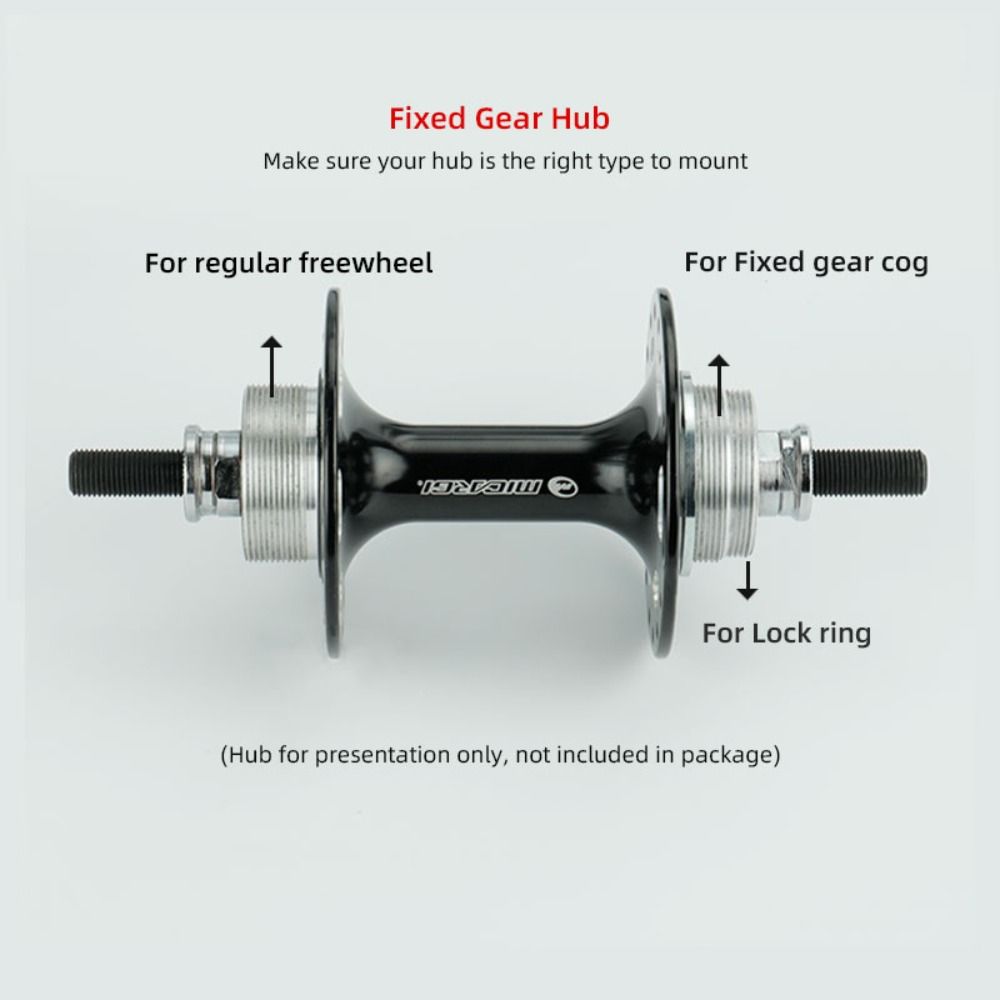 Nabenverriegelung Fahrradrad Ritzel 13Z 14Z 15Z 16Z 17Z 18Z Starrgang Freilauf Fahrrad Kettenblatt