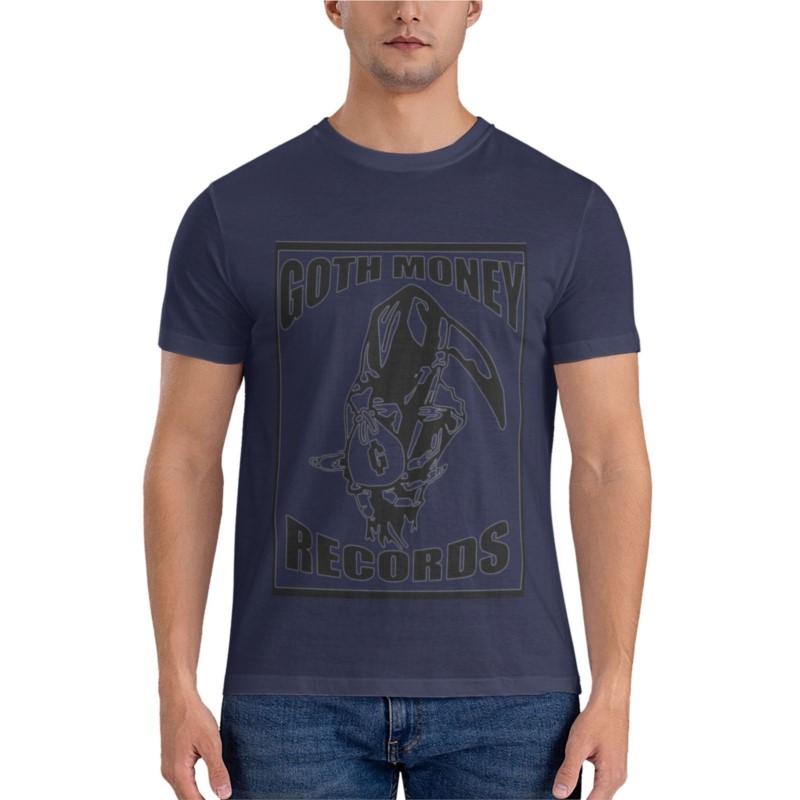 Goth Money Records Maglietta Classica t shirt vintage moda coreana felpe Maglietta semplice unisex