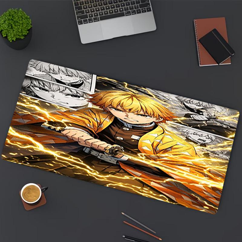 Demon Slayer Print Mouse Pad, for Keyboard Pad Laptop PC Mat for Office Home Use, Desk Decor, Perfect Birthday Gift for Gamers