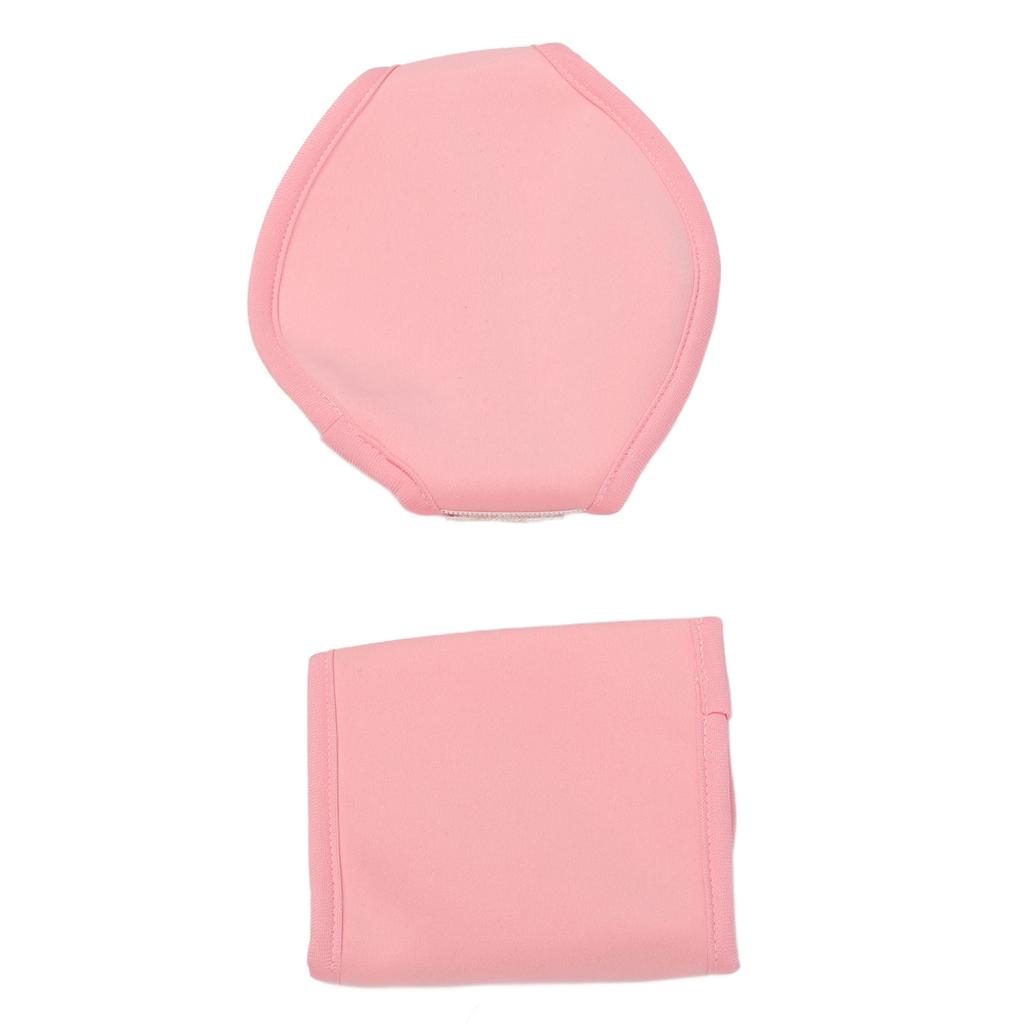 2pcs Knee Feet Castor Oil Pack Leakproof Reusable Soft Castor Oil Compress Pad for Improve Sleeping