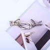 Accessory Decoration Shawl Collar Cardigan Clothes Brooch for Blouse Female Tightening Sweaters Chain Clip Shirts Clips