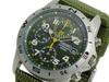 Seiko Chronograph Men’s Watch Green Dial Nylon Strap SND377R (Parallel Import)