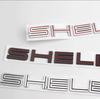 1X 3D ABS Silver Black Red SHELBY Emblem Car Badge Haed Decal For SHELBY Stikcer Accessories