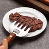 1pc Stainless Steel Bear Claw Meat Fork, Long Handle BBQ Fork, Food Safety Multi Purpose Meat Tearing Tool for Barbecue and Outdoor Cooking