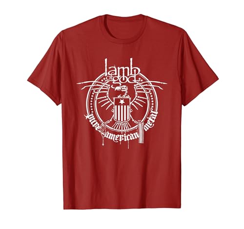 Lamb of God Skeleton Eagle T-shirt