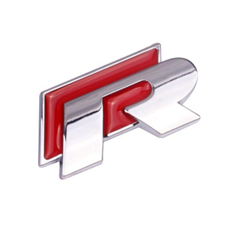 JPO1   3D Metal Car Grilles Emblem Auto Trunk Fender Mark Label Stickers For VW GTI Polo Golf Passat Tiguan Arteon Touareg CC Taigo GTE