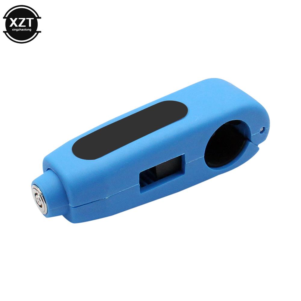 Alarms Sound Motorcycle Handlebar Lock Scooter Electric Vehicle Bicycle Safe Anti-theft Accelerator Brake Lock Padlocks