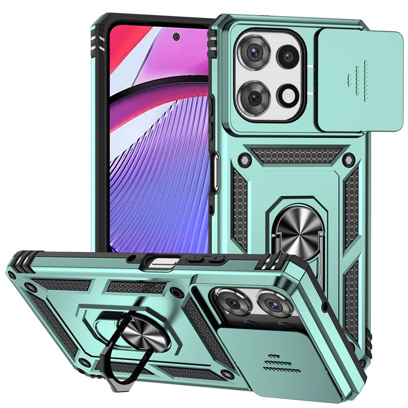Full Cover For Moto G Power 2025 Case For Moto G Power 5G 2025 Push Window Magnetic Phone Holder Case For Moto G Power 2025 Case