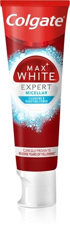 

Colgate Max White Expert Micellar Whitening Toothpaste TU прозрачный