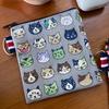 Cartoon Canvas Coin Purse Mini Zipper Wallet Cat Prints Money Pocket Women Girls
