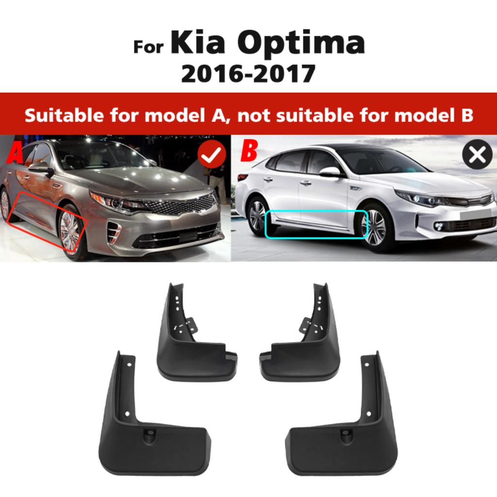 4PCS Car Mud Flaps Splash Guards Mudguards Car Mud Flaps Compatible with Kia Optima 2016 2017 2018 2019 2020