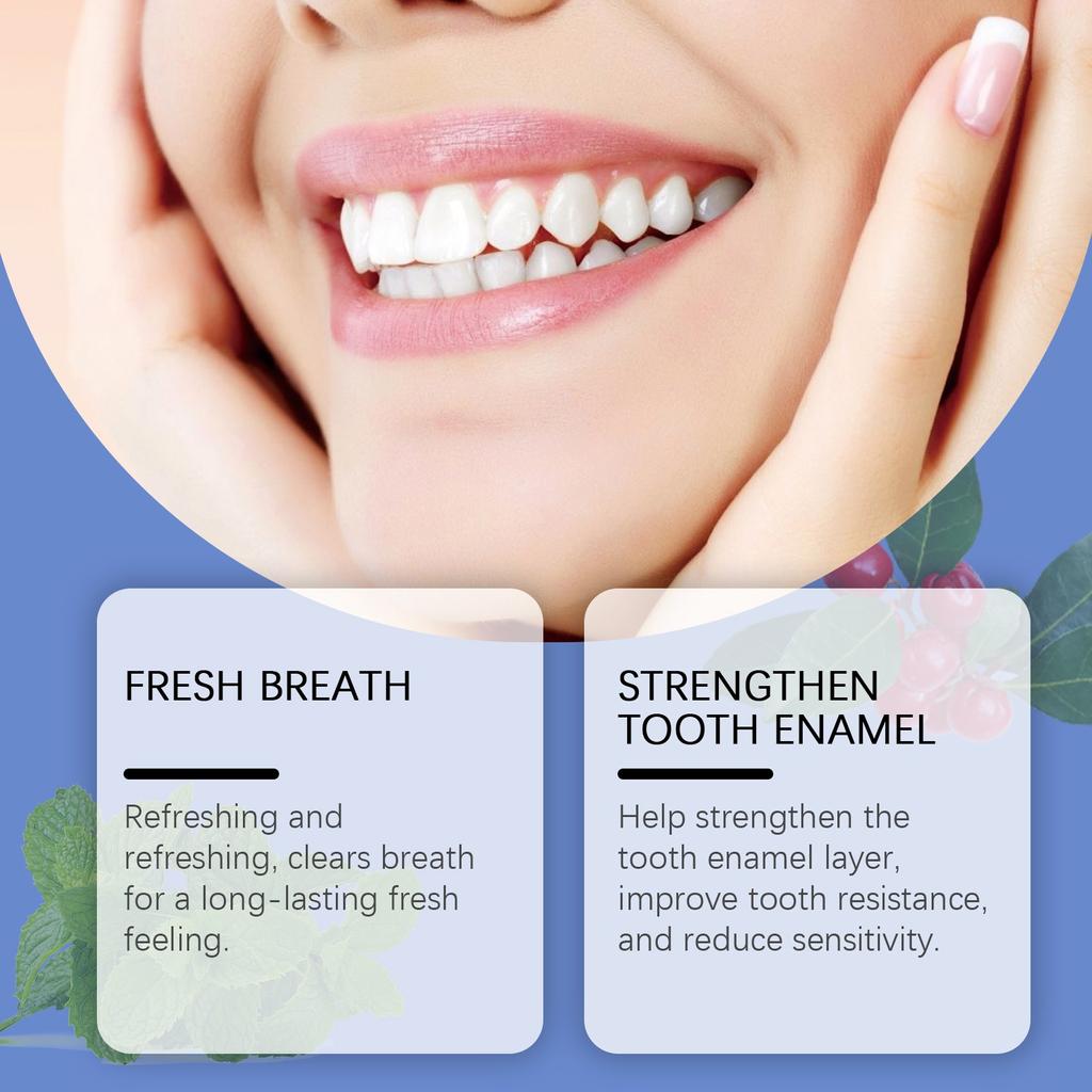 Toothpaste Tablets | Chewable Toothpaste Tablets For Fresh Breath | Fluoride Free | Nano Hydroxyapatite Toothpaste | 62 Tablets