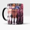 Sexy Butt Mug Anime Game Coffee Tea Heat Sensitive Mug Changing Color Magic Mug Best Gift for Your Friends