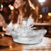 Funny French Whiskey Bottle,3D Engraved Shaped Whiskey Glasses,Dog Whiskey Wine Glass Bottle,Fanyil Eaglory,Unique Wine Decanter,for Men