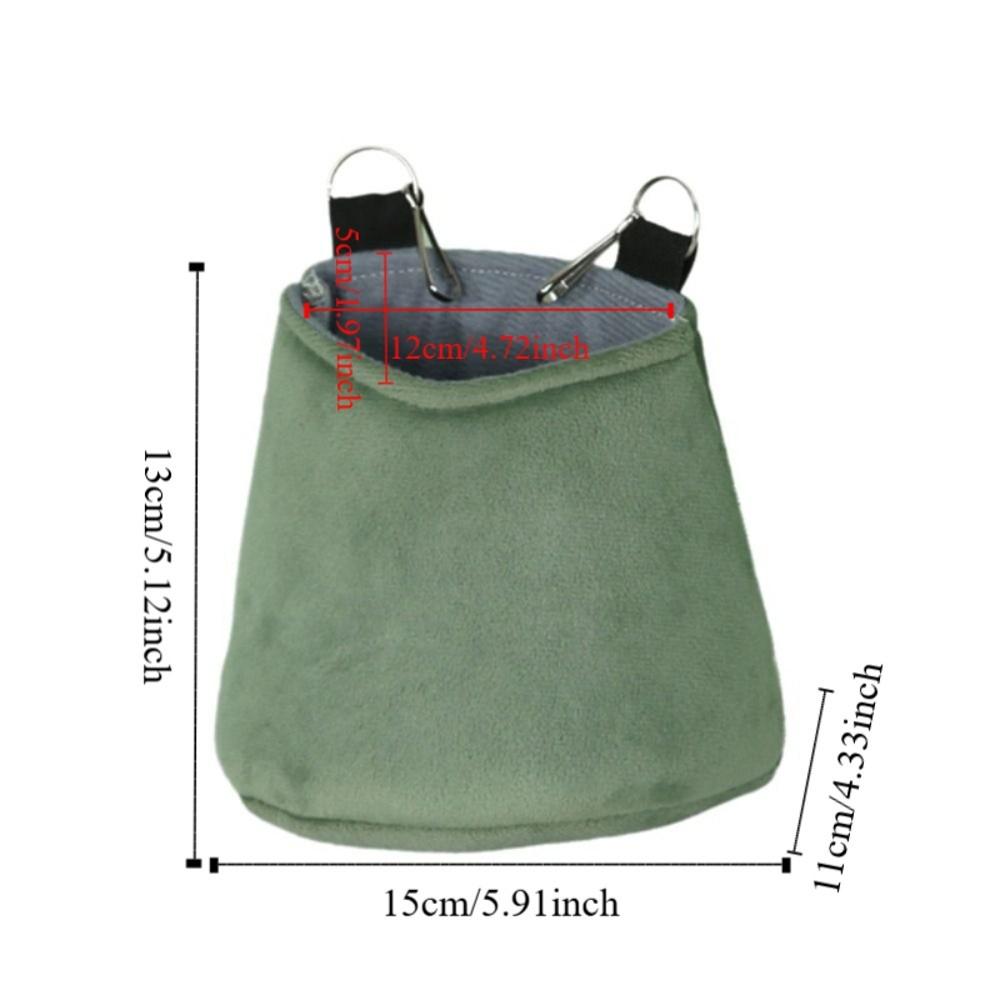 Super Thick Hamster Cage Bed Warm Pet Sleep Nest Pet Bed Hamster Hammock  Small Pet