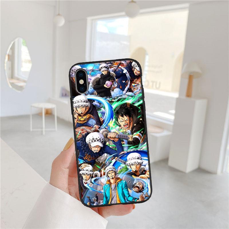 FM38 One Piece Law Soft Shell Phone Case for Redmi Note 10 11 12 Pro Max 10S 10C 10T 11A 11S 12S 12C