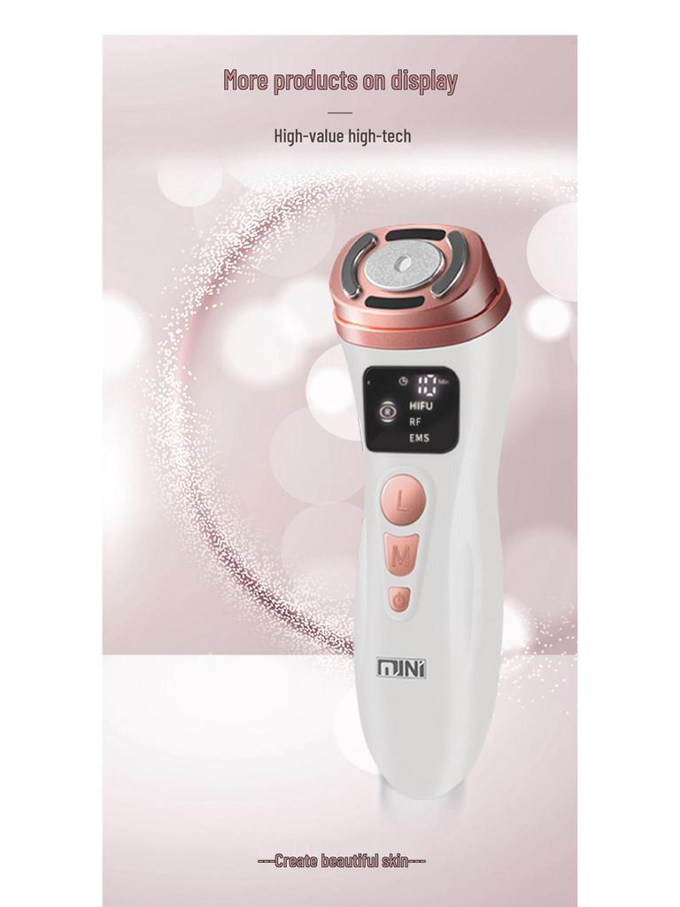 Second-Gen Mini Ultrasound Microcurrent Facial Beauty Device for Home Use