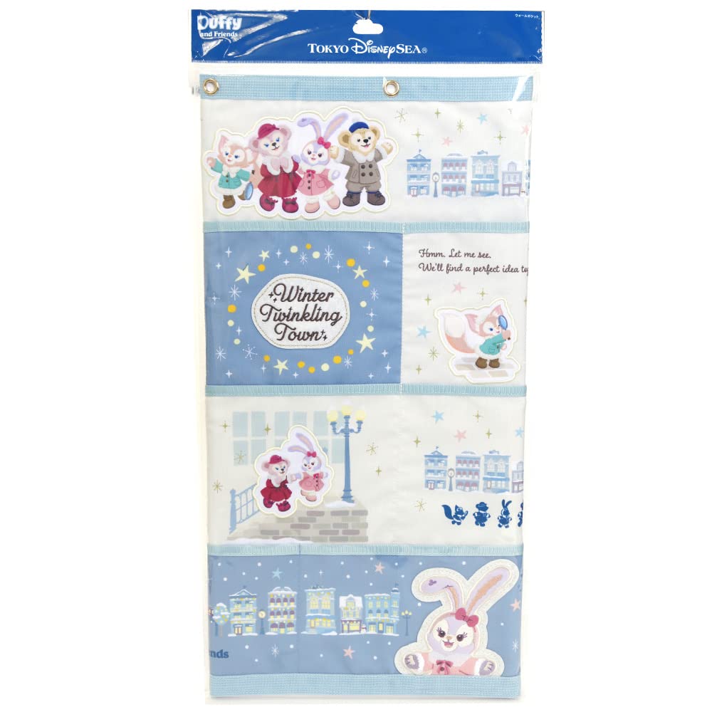 

Duffy Friends Winter Twinkling Town Wall Pocket DisneySea Christmas 2022 Disney Merchandise Souvenir & [Tokyo Exclusive] Duffy s