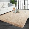Fluffy Shaggy Large Carpet Anti Slip Soft Rugs For Bedroom Living Dining Room