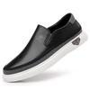 Fashion New Genuine Leather Men Handmade Casual Shoes Luxury Brand  Mens Loafers Moccasins Breathable Slip on Male Driving Shoes
