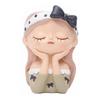 Resin Fairy Flowerpot Nordic Style Bonsai Vase Girl Statue Girl Face Planter Pot  Balcony