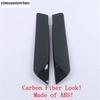 Rear Window Panel Sequ / Rearview Mirror Rubbing Strip Cover Trim ABS Carbon Fiber Accessories For Cadillac XT6  -