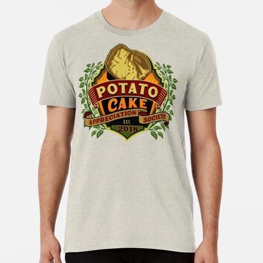 Potato Cake Appreciation Society Tee S to 5XL Made in the USA T-shirt 3XL