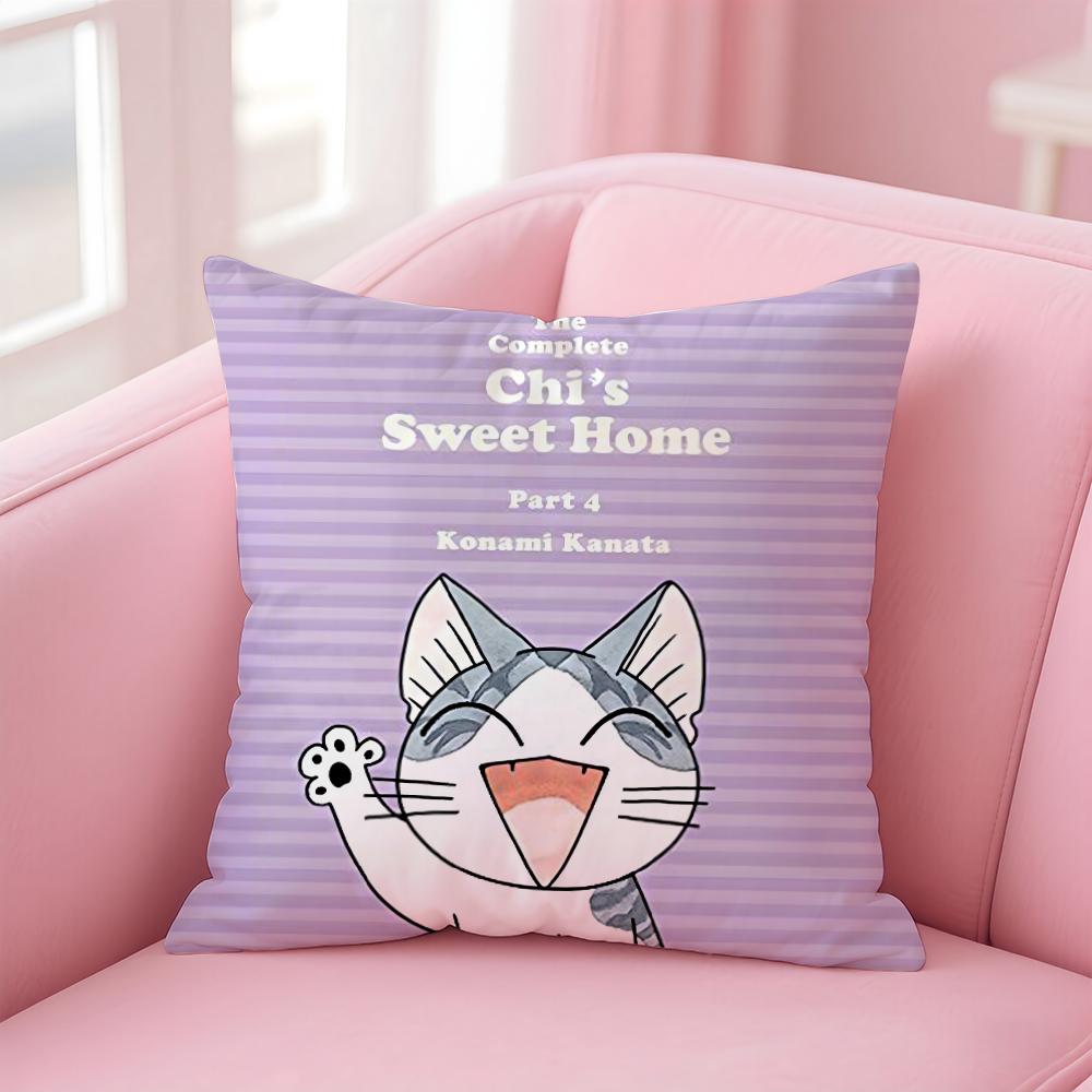 C-Chi's Sweet Home Cushion Cover Home & Car Multi-Scene Pillow Cover - Reversible, Soft & Durable for Daily Use