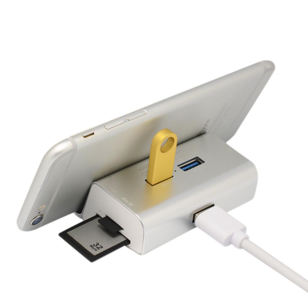 3.0 USB Lector de Tarjeta de memoria de Almacenamiento Impermeable Sd Microsd cf Sim almacenamiento caso caja