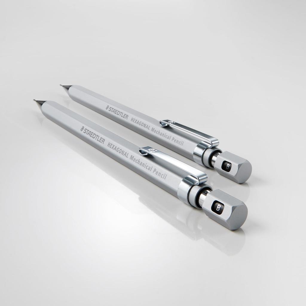 Staedtler Hexagonal Mechanical Pencil 925 0.5mm [Silky Silver] 77-05S