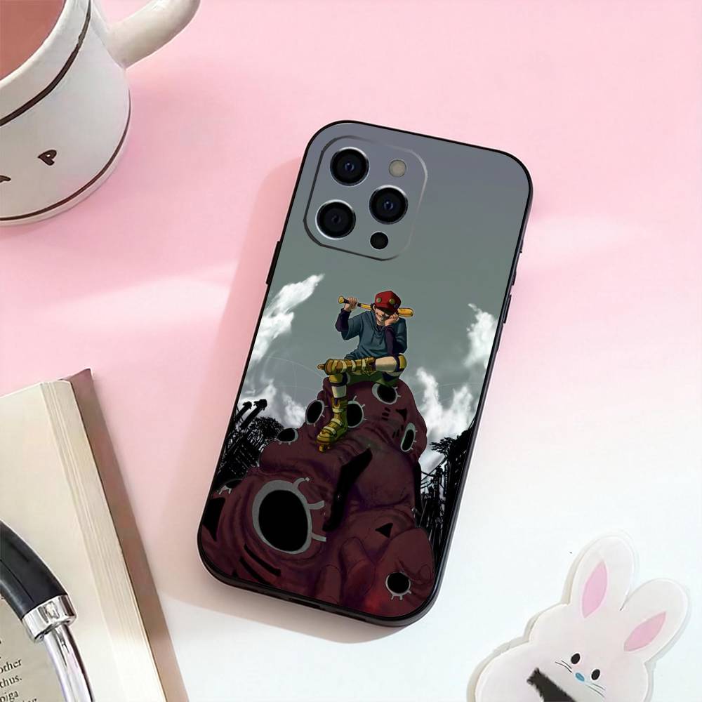 Anime Paranoia A-Agent  Phone Case For iPhone 17,16,15,14,13,12,11 Plus,Pro Max,Soft Silicone Black Cover