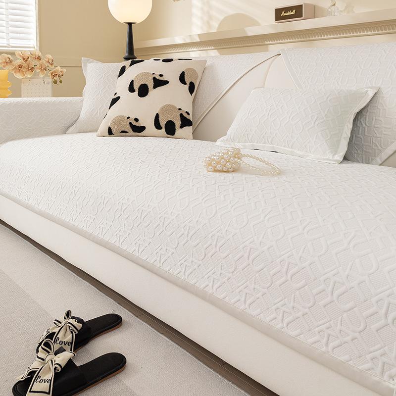 Air Yarn Sofa Cushion Universal In All Seasons, Simple And Modern High-End Seat Cushion, Non-Slip Sofa Cover, Sofa Cover