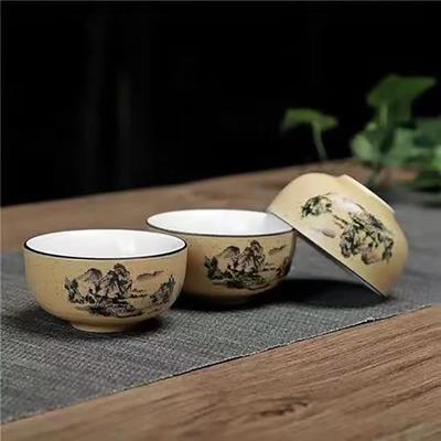 Juego de Tazas de Té Kung Fu Juego de Té de Cerámica Gruesa Taza de Té Celadón Tetera Yixing Tazas y Tazas de Cerámica Juego de Té Gaiwan Hervidores Samovar